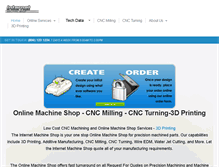 Tablet Screenshot of internetmachineshop.com